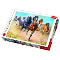 פאזל Galloping herd of horses 2000 27098 חלקים Trefl למכירה , 3 image