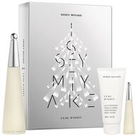 ערכת טיפוח Issey Miyake L'eau D'issey 3-Pc E.D.P 100ml 10ml Body Lotion 75ml למכירה 