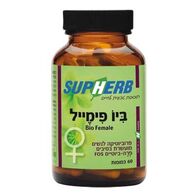 SupHerb ביו-פימייל פרוביוטיק 60 כמוסות למכירה 