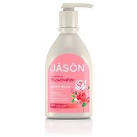 סבון jason-personalcare Satin Shower Body Wash Invigorating Rosewater 887ml למכירה 