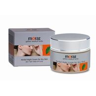 Natural Herbal Night Cream for Dry Skin Softens Face & Neck Skin 50ml Moraz למכירה 