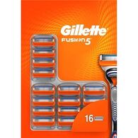 סכיני גילוח Fusion דגם 16 מארז 16 סכיני גילוח gillette למכירה 