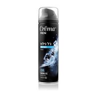 ג'ל גילוח Cool ג'ל גילוח עדין 200 מ"ל Crema למכירה 