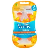 סכיני גילוח Venus Riviera סכיני גילוח חד פעמיים עם אלוורה 2 יחידות gillette למכירה , 3 image