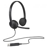 אוזניות  חוטיות Logitech H340 לוגיטק למכירה 