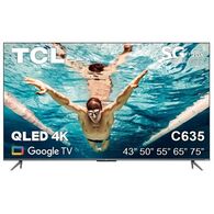 טלוויזיה TCL 75C635 4K  75 אינטש למכירה 