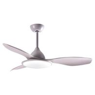 מאוורר תקרה סנסציה "52  מאוורר תקרה + שלט SM-3061W52/B52/36CT Semicom למכירה , 2 image