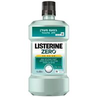 מי פה זירו שטיפת פה ללא אלכוהול 500 מ"ל Listerine למכירה 