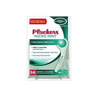 חוט דנטלי חוט דנטלי בטעם מנטה 36 יחידות Plackers למכירה 
