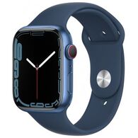 שעון חכם Apple Watch Series 7 45mm Aluminum Case Sport Band GPS + Cellular אפל למכירה 