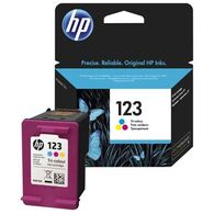 ראש דיו  ציאן מגנטה וצהוב HP 123 F6V16AE למכירה 
