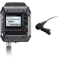 מכשיר הקלטה Zoom F1-LP F1 Field Recorder + Lavalier Mic למכירה 