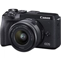 מצלמה  ללא מראה Canon EOS M6 Mark II קנון למכירה 