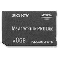 כרטיס זיכרון Sony Memory Stick Pro Duo 8GB 8GB Memory Stick Pro Duo סוני למכירה 