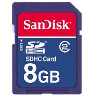 כרטיס זיכרון SanDisk SDSDB-008G 8GB SD סנדיסק למכירה 