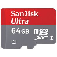 כרטיס זיכרון SanDisk Ultra SDSDQU-64G 64GB Micro SD סנדיסק למכירה 