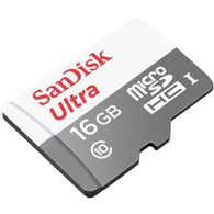 כרטיס זיכרון SanDisk Ultra SDSQUNB-016G 16GB Micro SD סנדיסק למכירה 
