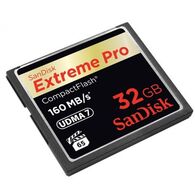 כרטיס זיכרון SanDisk Extreme Pro SDCFXPS-032G 32GB Compact Flash סנדיסק למכירה 