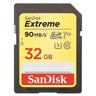 כרטיס זיכרון SanDisk Extreme SDSDXVE-032G 32GB SD סנדיסק למכירה 