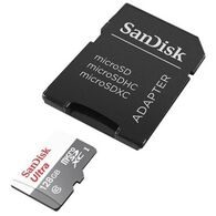 כרטיס זיכרון SanDisk Ultra SDSQUNB-128G 128GB Micro SD סנדיסק למכירה 