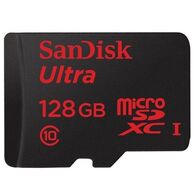 כרטיס זיכרון SanDisk Ultra SDSQUNC-128G 128GB Micro SD סנדיסק למכירה 