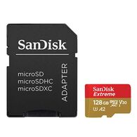 כרטיס זיכרון SanDisk Extreme Extreme Micro SDXC 128GB SDSQXA1-128G 128GB Micro SD סנדיסק למכירה , 3 image