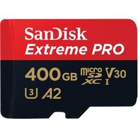כרטיס זיכרון SanDisk Extreme Pro SDSQXCZ-400G Micro SD סנדיסק למכירה 