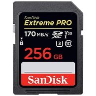 כרטיס זיכרון SanDisk Extreme Pro SDSDXXY-256G 256GB SD סנדיסק למכירה 