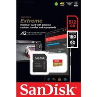 כרטיס זיכרון SanDisk Extreme SDSQXA1-512G 512GB Micro SD סנדיסק למכירה , 3 image