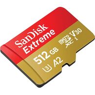 כרטיס זיכרון SanDisk Extreme SDSQXA1-512G 512GB Micro SD סנדיסק למכירה , 2 image