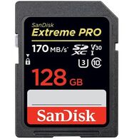 כרטיס זיכרון SanDisk Extreme Pro Extreme Pro 128GB SDXC SDSDXXY-128G 128GB SD סנדיסק למכירה 