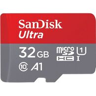 כרטיס זיכרון SanDisk Ultra SDSQUA4-032G 32GB Micro SD UHS-I סנדיסק למכירה 