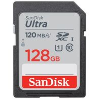 כרטיס זיכרון SanDisk Ultra SDSDUN4-128G 128GB SD סנדיסק למכירה 