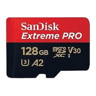 כרטיס זיכרון SanDisk Extreme Pro Extreme PRO microSDXC SDSQXCD-128G 128GB Micro SD סנדיסק למכירה 