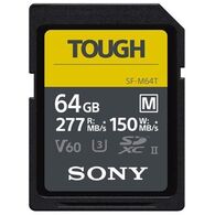 כרטיס זיכרון Sony Tough SFM64T/T1 64GB SD UHS-I סוני למכירה 