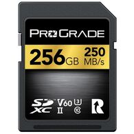 כרטיס זיכרון ProGrade Digital SDXC UHS-II V60 PGSD256GBKNA 256GB SD UHS-I למכירה 