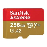 כרטיס זיכרון SanDisk Extreme Extreme 256GB uSD SDSQXAV-256G-GN6MN 256GB Micro SD סנדיסק למכירה , 3 image