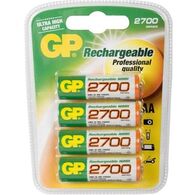 GP AA Rechargeable 2700mAh 4pck למכירה 