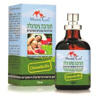 תכשיר למניעת עקיצות תערובת ציטרונלה - 50 מ"ל Mommy Care למכירה , 2 image