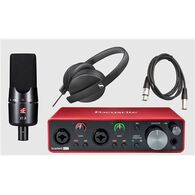 ערכת אולפן ביתי Focusrite Scarlett 2i2 למכירה , 4 image