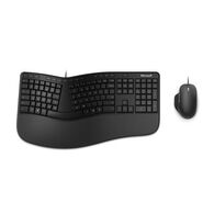 מקלדת ועכבר Microsoft MS Ergonomic WIRED Desktop RJU-00016 מיקרוסופט למכירה 