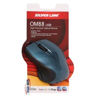 עכבר  חוטי Silver Line OM88 USB למכירה 