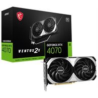 כרטיס מסך MSI GeForce RTX 4070 Ventus 2X 12G OC למכירה 
