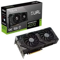 כרטיס מסך Asus GeForce RTX 4070 OC Edition 12GB DUAL-RTX4070-O12G אסוס למכירה 