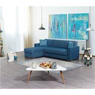 מערכת ישיבה פינתית Bradex Hugo סלון פינתי נפתח למיטה עם ארגז מצעים למכירה , 2 image