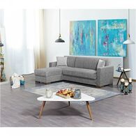 מערכת ישיבה פינתית Bradex Hugo סלון פינתי נפתח למיטה עם ארגז מצעים למכירה , 3 image