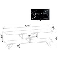 מזנון מזנון טלויזיה קומפקטי גורדון Geva Design למכירה , 3 image