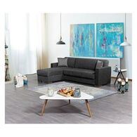 מערכת ישיבה פינתית Bradex Hugo סלון פינתי נפתח למיטה עם ארגז מצעים למכירה , 4 image