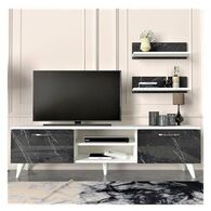 מזנון מזנון טלוויזיה עם מדפי תלייה דגם מארבל Geva Design למכירה , 2 image