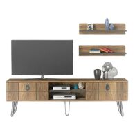 מזנון מזנון טלויזיה עם מדפים דגם ריאלטו Geva Design למכירה , 2 image